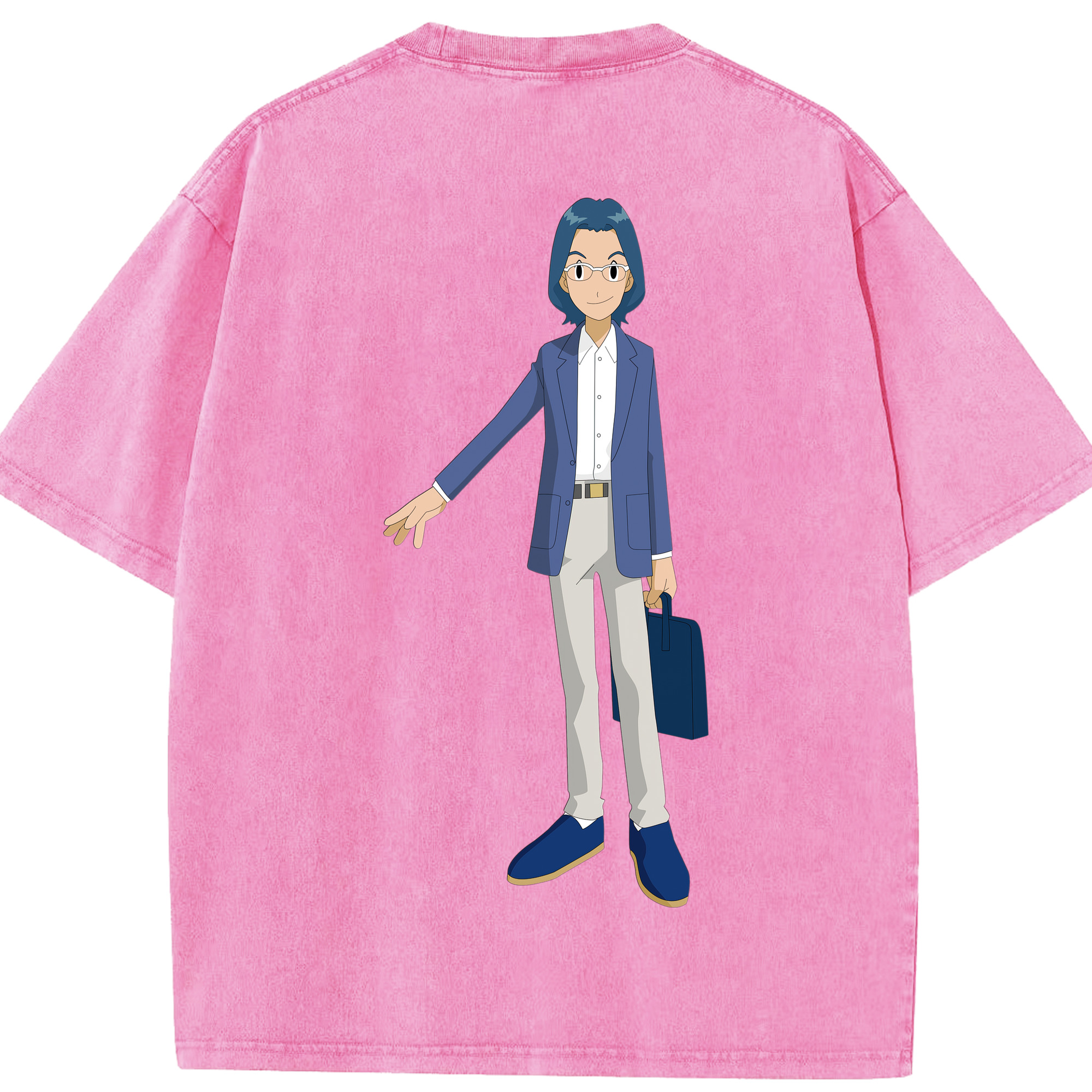 （画像用） Digimon デジタルモンスター/デジモン 綿100% ヴィンテージ風 半袖Tシャツ（背面プリント）